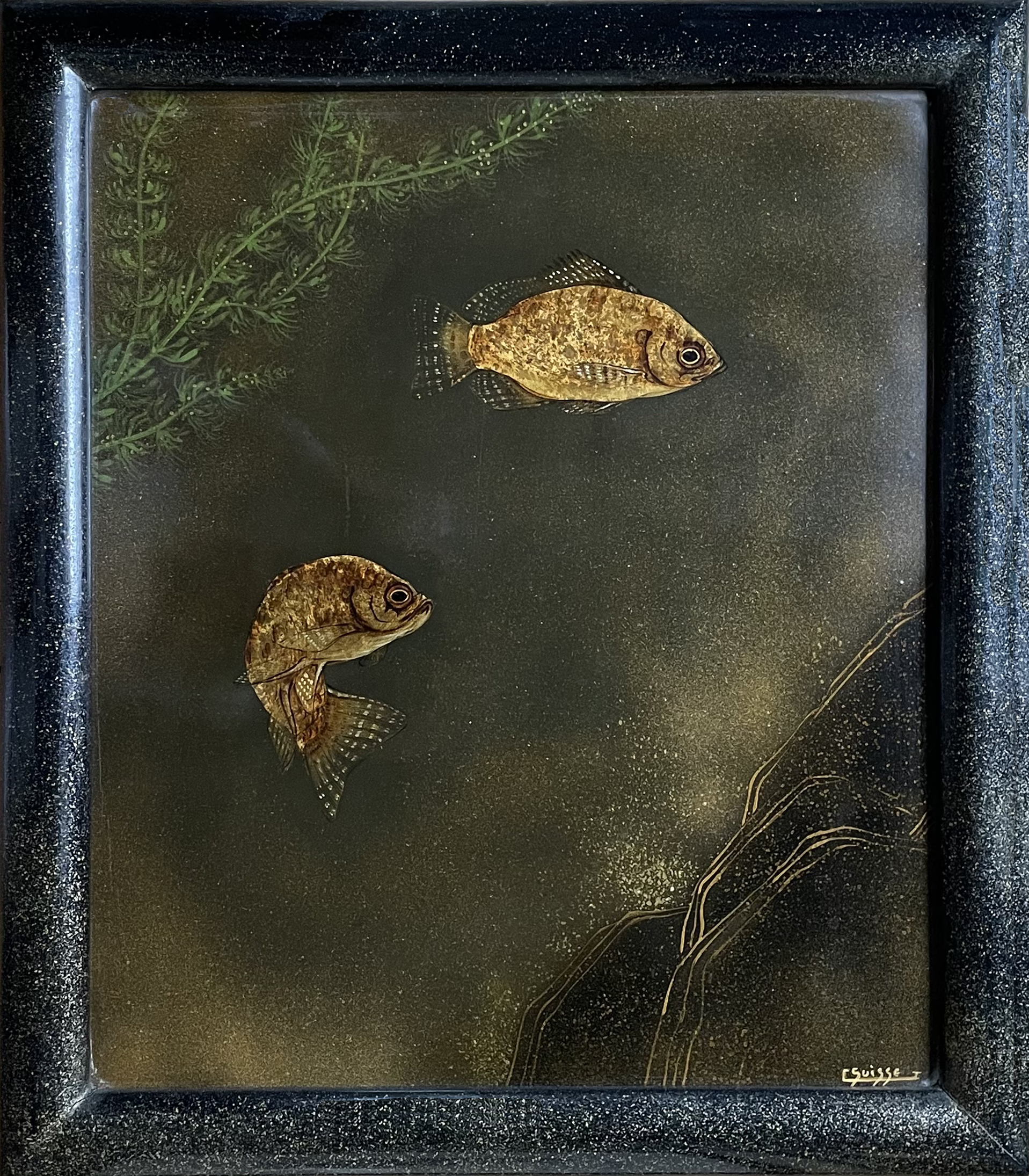 Deux perches soleil. 1936.